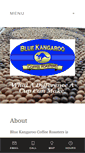 Mobile Screenshot of bluekangaroocoffee.com